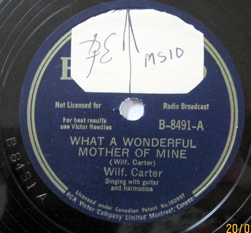 Wilf carter you - wilf.,